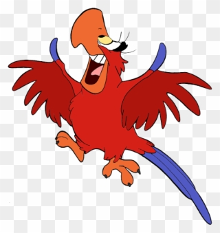 Aladdin Iago Clipart - Clip Art - Png Download