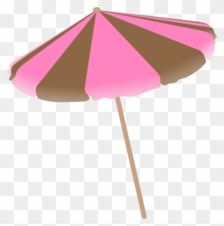 Beach Umbrella Pink Png Clipart