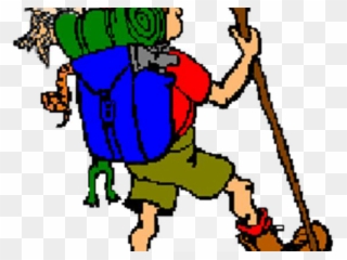Camp Clipart Scouting Activity - Hiking - Png Download