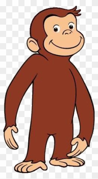 Youtube Animation Clip Art - Curious George Full Body - Png Download