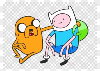 Adventure Time Finn & Jake Sticker Clipart Jake The - Adventure Time Finn & Jake Sticker - Png Download