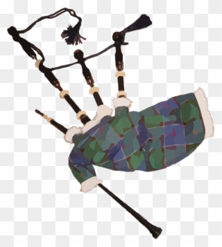 Clipart Incredible Design Ideas Bagpipes Clipart Bagpipes - Highland Bagpipes - Png Download