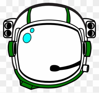 Vector Graphics, - Astronaut Helmet Clipart - Png Download