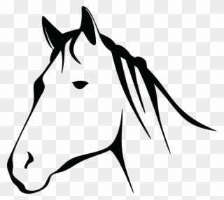Free Clipart Jpg Png Eps Ai Svg Cdr Longhorn Clip Art - Horse Head Black And White Transparent Png