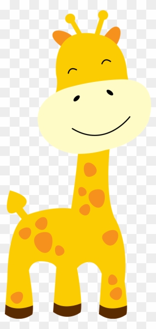 Vector Transparent Stock Giraffes G Pinterest - Baby Giraffe Clipart - Png Download