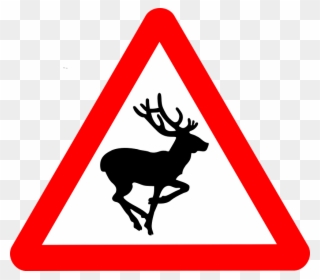 Roadsign Bambi Png Clip Arts - Old People Road Sign Transparent Png