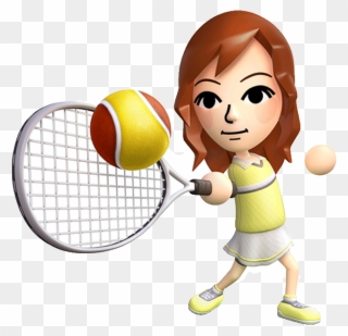 About - Wii Sports Club Tennis U Download Card Clipart