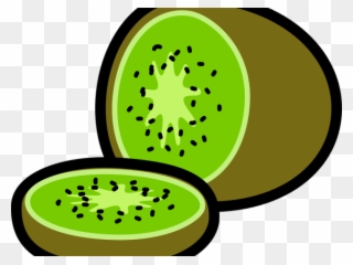 Kiwi Clipart Green Fruit - Kiwi Clip Art - Png Download