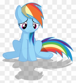 Artist Crosspone Ponything Rainbow Dash Artistcrosspone - Rainbow Dash Cry Clipart