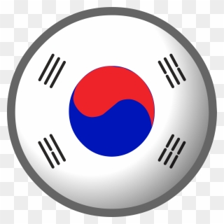 Sales Office - South Korea Flag Png Clipart