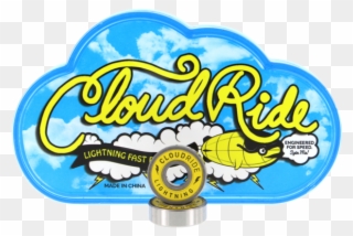 Cloud Ride Lightning Abec 7 Bearings - Cloud Ride! Lightning Abec 7 Bearing Set Clipart
