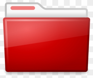 Red File Folder Vector Clipart Image - Imagem De Arquivo Png Transparent Png