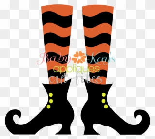 Witch Legs Clip Art - Png Download