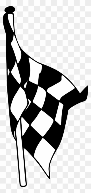 Formula Racing Flags Flag - Racing Flag Png Clipart