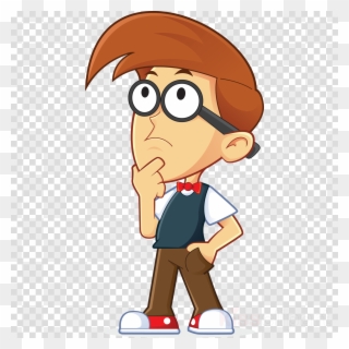 Cartoon Person Thinking Png Clipart