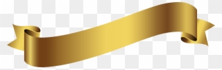 Gold Banner Transparent Background Clipart