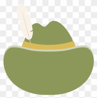 Placing The Feather On The Hat - Feather Clipart