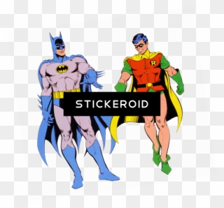 Batman And Robin - Batman Justice Robin Halloween Cosplay Costume Custom-made Clipart