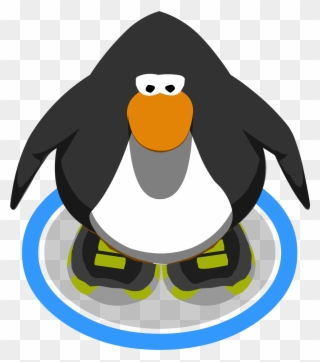 Green Light Up Shoes Ig - Club Penguin Png Clipart