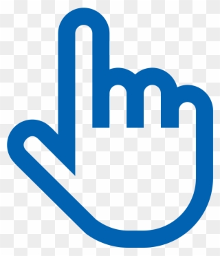 Hand Cursor Icon - Windows Mouse Pointer Hand Clipart