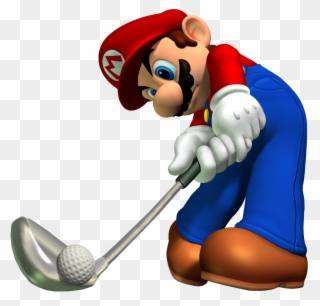 Mario Golf Png Banner Royalty Free - Mario Golf Clipart