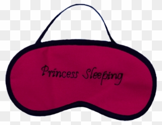 Pink Clipart Sleeping Bag - Transparent Sleeping Eye Mask - Png Download