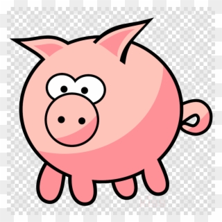 Farm Animals Clipart Livestock Clip Art - Cartoon Pig Png Transparent Png