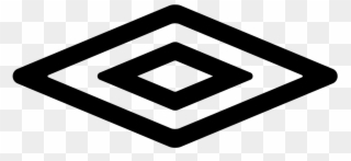 Black Diamond Shape Logo Clipart