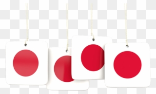 Illustration Of Flag Of Japan - Icon Design Clipart