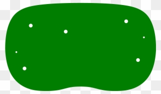 Golf Clip Putting Green Transparent Download - Circle - Png Download