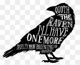 Barley Mow Brewing Company Poe Quote Raven - Barley Mow Brewing Company Clipart