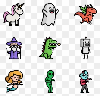 Fantastic Characters - Fantastic Icon Clipart