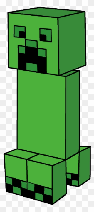 How To Draw Minecraft Creeper - Drawing Clipart