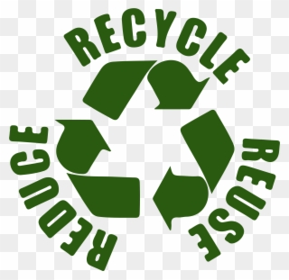 Learn How To Recycle Plastics Safely And Discover The - Recycle Reduce Reuse Symbol Clipart
