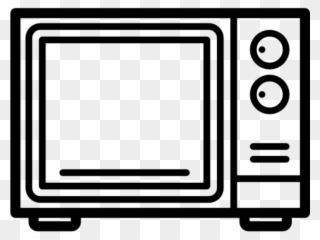 Microwave Oven Vector Icon Clipart