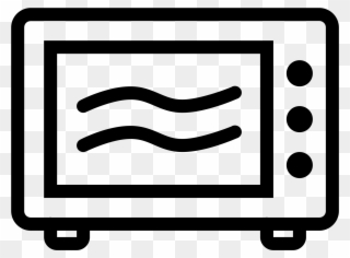 This Icon Looks Like A Television If Viewed From The - Micro Onde Dessin Png Clipart