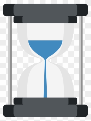 Open - Emoji Hourglass Clipart