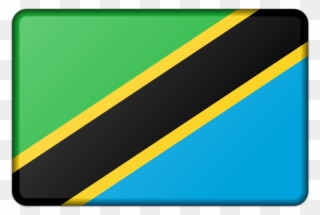 Flag Of Tanzania National Flag - Flag Of Tanzania Clipart