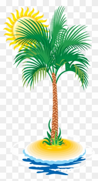 Tropical Trees - Tree Vector Clipart