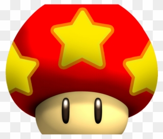 Nintendo Clipart Mario Mushroom - Super Mario Mushroom - Png Download