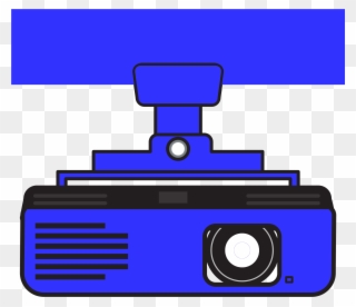 Classroom Multimedia Projector Clipart