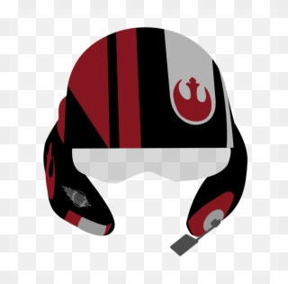 Hd Clone Pilot Vector Drawing - Star Wars Rebel Helmet Png Clipart