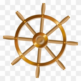 Boat Steering Wheel Icon Clipart