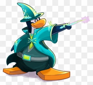 Wizard - Penguin Wizard Clipart