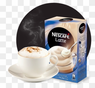 Nescafé® Latte Instant Foaming Mix - Nescafe - Cappuccino Instant Coffee - 10 X 18g Clipart