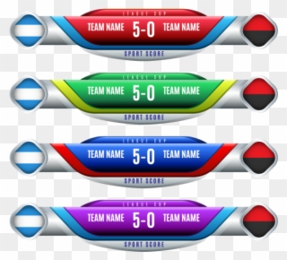 Scoreboard Vector Soccer Clip Art Royalty Free Library - Football - Png Download