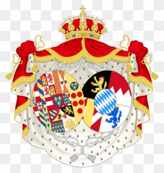 Coat Of Arms Of Maria Sophie, Queen Of The Two Sicilies - Sweden Coat Of Arms Png Clipart
