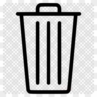 Trash Vector Png Clipart Rubbish Bins & Waste Paper - Trash Can Icon Transparent
