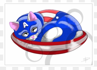 Captain America Kitty - Captain America: The First Avenger Clipart