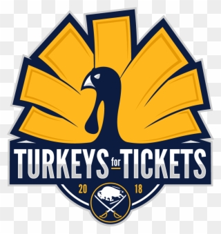 And All Entercom Buffalo Stations For Another Thanksgiving - Buffalo Sabres Turkey For Tickets Clipart